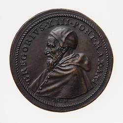 Electrotype Medal Replica - Pope Gregory XIII, 1572