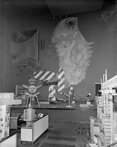 Mingay Publishing Co, Royal Australian Air Force Exhibition Stand, Parkville, Victoria, 26 May 1959