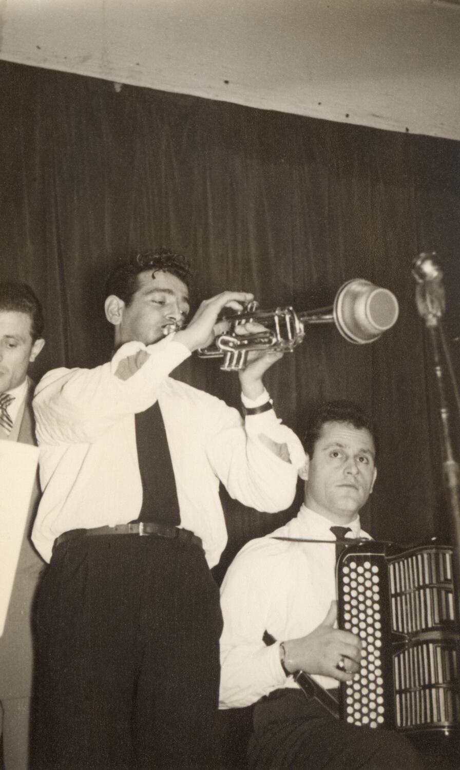 Digital Photograph Mokambo Band Trumpet Player, Melbourne, 1960s