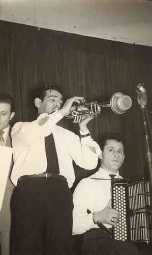 Mokambo Band Trumpet Player,  Melbourne, 1960s