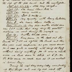 Discoloured off-white page with handwritten cursive text in dark ink.