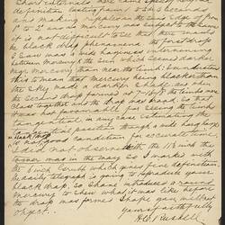 Letter, Henry Chamberlain Russell to George Denton Hirst, 12 Nov 1894
