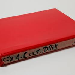 Photograph Album of harvesting equipment.
