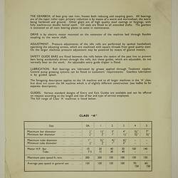 Descriptive printed text.