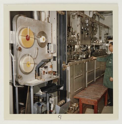 Slide 264, 'Extra Prints of Coburg Lecture', Motion Film Processing Area, Building 20, Kodak Factory, Coburg, circa 1960s