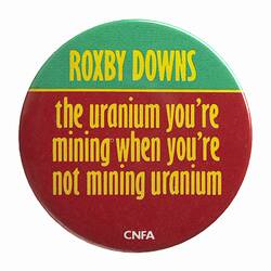 Badge - Roxby Downs, Australia, after 1987