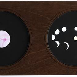 Lantern Slide - Astronomical, Multiple Slide, 'Mercury & Venus' and 'Mars', circa 1847