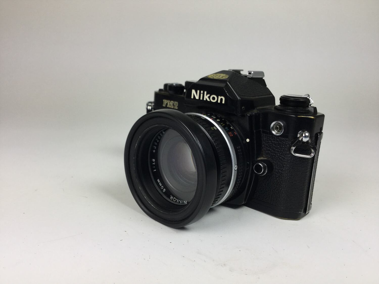 Camera Nikon, FM2, SLR, Nikon Corporation, Japan, circa 1985