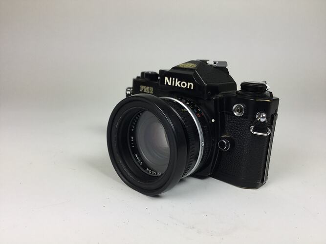 Camera - Nikon, FM2, SLR, Nikon Corporation, Japan, circa 1985