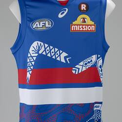 Guernsey - Western Bulldogs Football Club, Indigenous Round, 25-28 May 2017