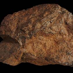 Orange-brown rock.