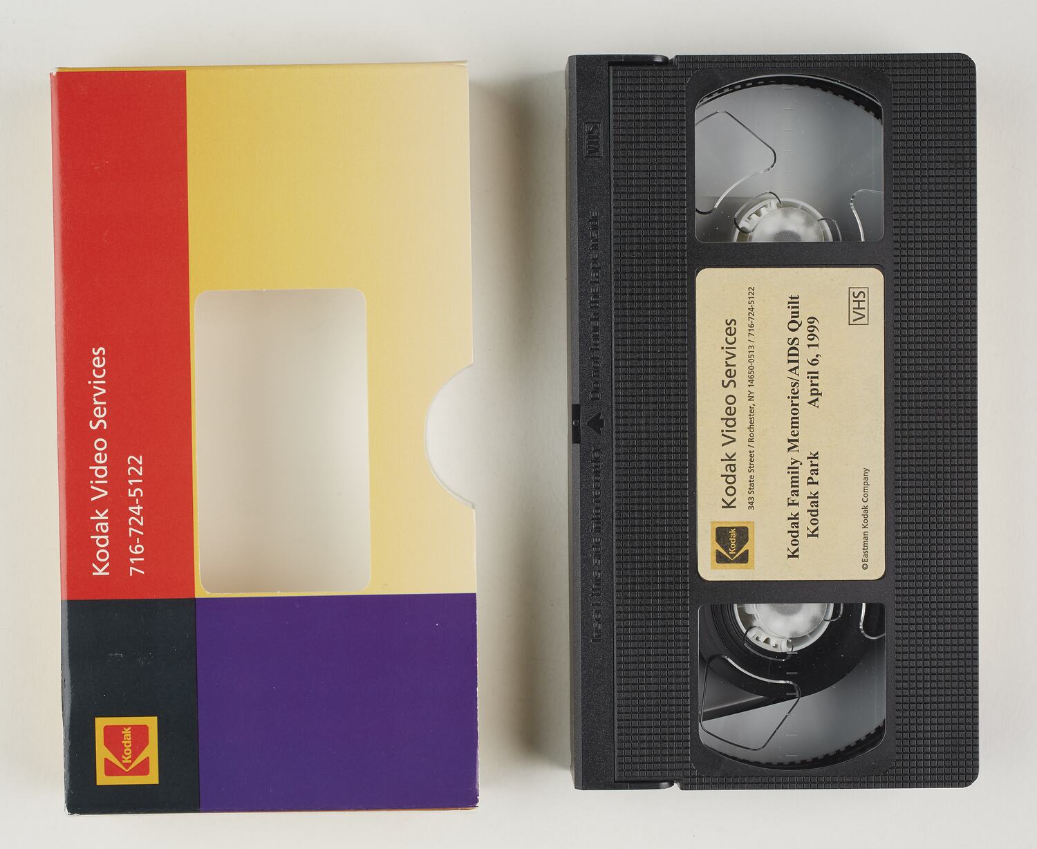 Videotape Eastman Kodak Company, 'Kodak Family Memories/AIDS Quilt