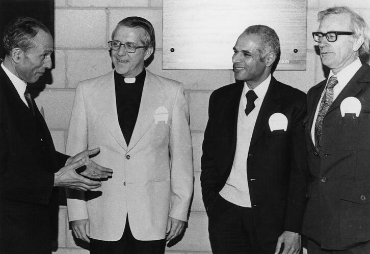 Mohamed Hassan and Delegates, International Interfaith Conference, Bendigo, 1976
