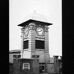 Photograph - H.V. McKay Pty Ltd, Showroom Clock Tower, Sunshine, Victoria, circa 1920s