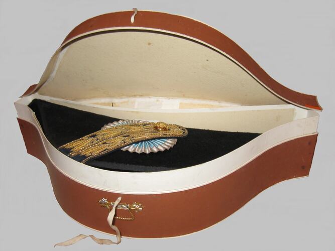 Hat Box - Uniform, Honorary Consul For Greece, Dr Constantine Kyriazopoulos, Melbourne, 1921-23