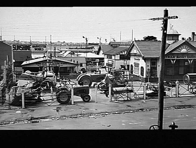 STAND: ROYAL SHOW MELBOURNE: PHOTO TAKEN SUNDAY, 22ND SEPT, 1946