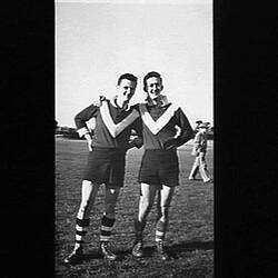 Photograph - H.V. McKay Massey Harris, Sunshine Football Team Members, Victoria,1950