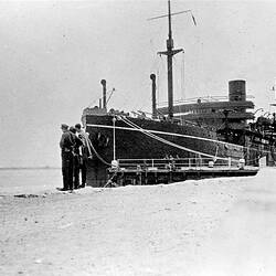 Negative - SS Borda, Adelaide, South Australia, 1921