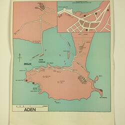 HT 54798, Booklet - Orient Line, Aden, 1967 (MIGRATION), Document, Registered