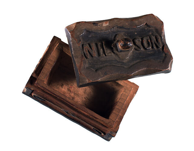 Wooden Box - Carved