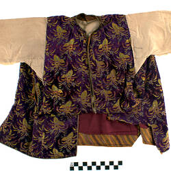 Undercoat - Purple Floral Brocade