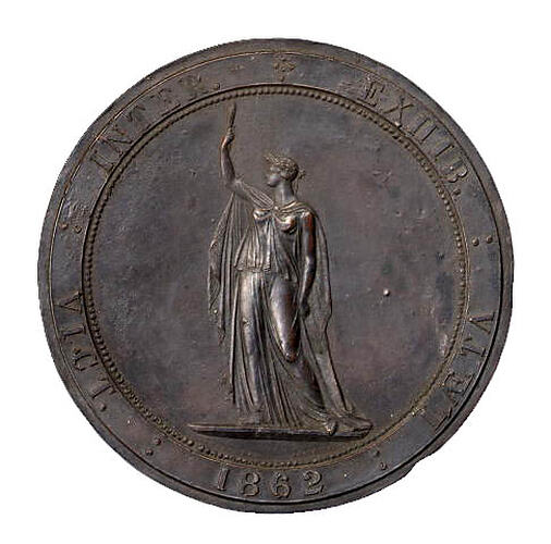 [NU 18367] Medal - International Exhibition, London, Australia, 1862 (AD) (MEDALS)