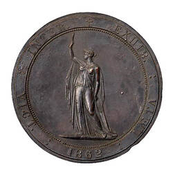 Medal - International Exhibition London, Victoria, Australia, 1862
