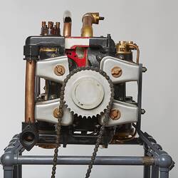 Engine - A.G.M. Michell, Crankless Engines (Aust.) Pty Ltd, 8-Cylinder, Melbourne, Victoria, 1923