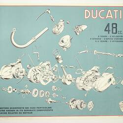 Poster - Ducati 48cc Engine