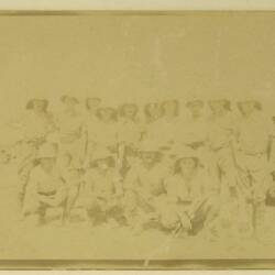 Photograph - Posed Group of Soldiers, Middle East, World War I, 1916-1919