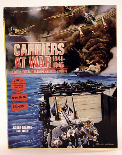 Apple II Software Game - 'Carriers At War  1941-1945'