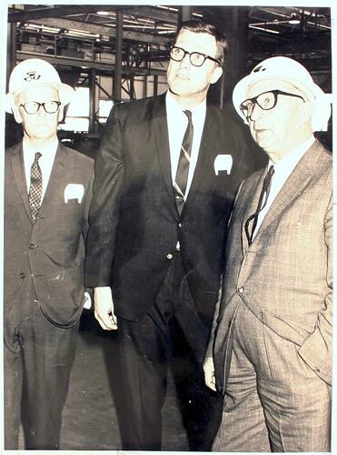 Photograph - Premier Bolte at the Official Opening of the Sunshine Foundry, 16 Nov 1967