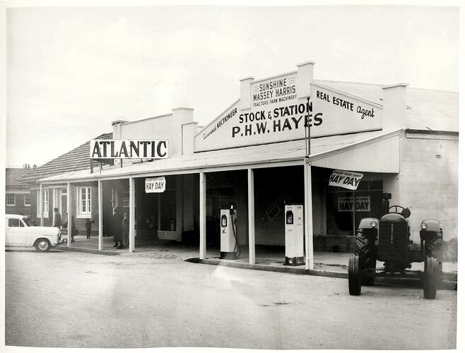 Photograph - Hay Day, Sunshine Massey Harris,  PHW Hayes Stock & Station