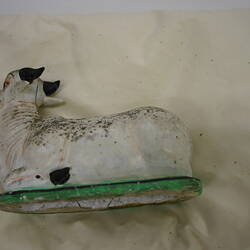 Indian Figure - Cow, Clay