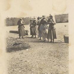 Photograph - Women by Water, Tom Robinson Lydster, World War I, 1916-1919