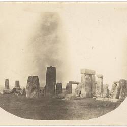 Photograph - Stonehenge, England, Tom Robinson Lydster, World War I, 1914-1919