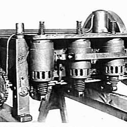 Glass Negative - Wright Brothers First Aero Engine, 1903
