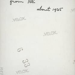 Photograph - Melbourne Observatory House, The Domain, South Yarra, Victoria, 1935