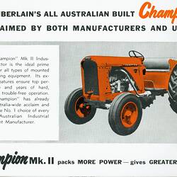 Chamberlain Champion Mk II Tractor