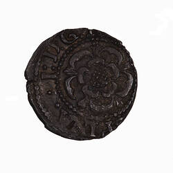 Coin - Penny, James I, Great Britain, 1604-1619 (Obverse)