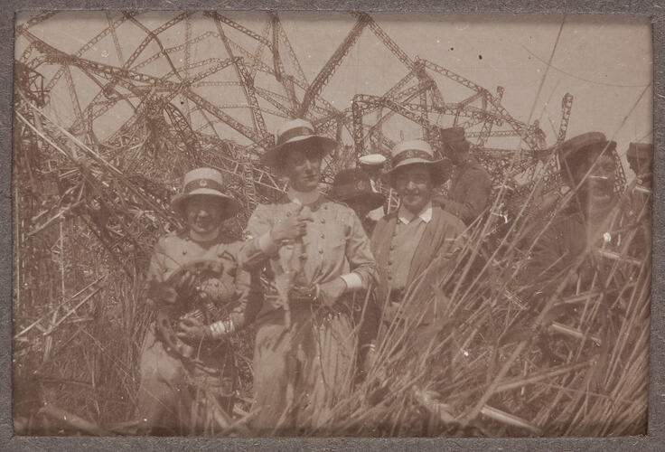 Digital Image - World War I, Three Nurses, Egypt, 1915-1917
