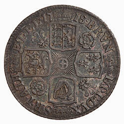 Coin - Shilling, George I, Great Britain, 1718