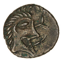 Coin - Silver Unit, Iceni, Ancient Britain, 15 BC-61 AD (Obverse)
