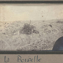 Photograph - 'La Boiselle', France, Sergeant John Lord, World War I, 1916-1917