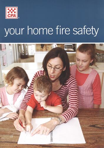 CFA booklet about fire safety around the home