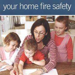 CFA booklet about fire safety around the home