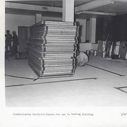 Photograph - Kodak, 'Prefabricated Partition Panels for Use in Film Testing Building', Coburg, 1958