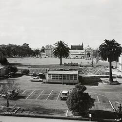 Photograph - Northern Section of Western Annexe Demolished, Exhibition Building, Melbourne, 1967