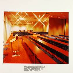 Photograph - Centennial Hall Meeting Rooms, Royal Exhibition Building, Melbourne, circa 1982