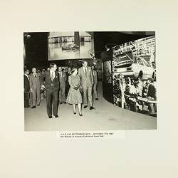 Photograph - Commonwealth Heads of Government Meeting, Visit by Queen Elizabeth II, Royal Exhibition Building, Melbourne, 30 Sep-7 Oct 1981